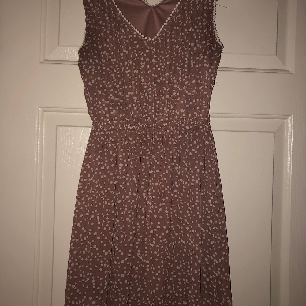 Polka-dot dress